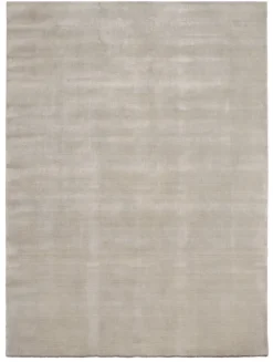 MASSIMO Earth bamboo gulvteppe – farge soft grey- Gulvtepper