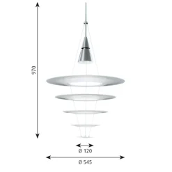Louis Poulsen Enigma 545- Taklamper Og Plafond