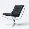 LK Hjelle Falcon Phoenix – sort skinn- Loungestoler