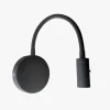 Nordesign Flexi K1 vegg leselampe med dimmer -Sort / hvit- Vegglampe