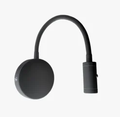 Nordesign Flexi K1 vegg leselampe med dimmer -Sort / hvit- Vegglampe