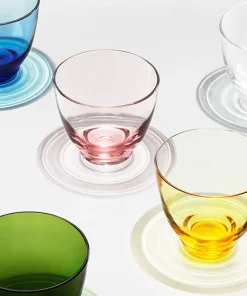 Holmegaard Flow glass med stett klar- Til Det Dekkede Bordet