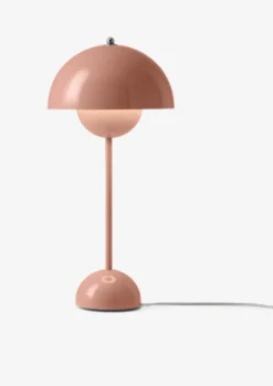 &amp;Tradition Flowerpot bordlampe VP3,  beige red- Bordlampe
