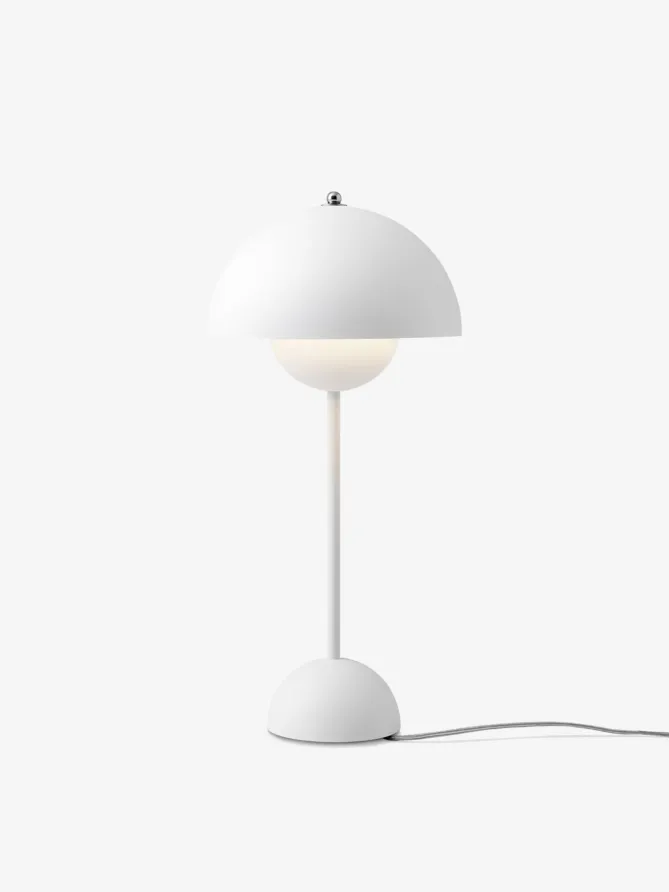 &Tradition Flowerpot bordlampe VP3, matt hvit- Bordlampe