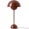 &amp;Tradition Flowerpot bordlampe VP3,  red brown- Bordlampe