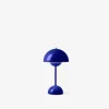 &amp;Tradition Flowerpot oppladbar bordlampe VP9, Cobalt Blue- Bordlampe