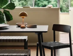 &Tradition Flowerpot oppladbar bordlampe VP9, sennep- Bordlampe