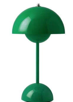 &Tradition Flowerpot oppladbar bordlampe VP9, signal green- Bordlampe