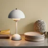 &amp;Tradition Flowerpot oppladbar bordlampe VP9 , matt hvit- Bordlampe
