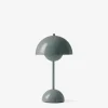 &amp;Tradition Flowerpot oppladbar bordlampe , stone blue- Bordlampe