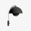 &amp;Tradition Flowerpot vegg VP8, Matt sort- Vegglampe