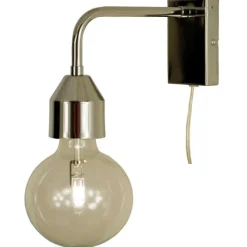 El-utstyr Flynn Vegglampe -Krom- Vegglampe