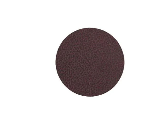 LindDNA Glass mat circle Plum- Til Det Dekkede Bordet