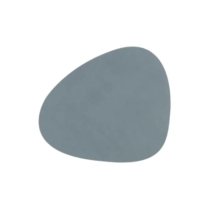 LindDNA Glass mat curve Light Blue- Til Det Dekkede Bordet