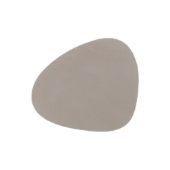 LindDNA Glass mat curve Light Grey- Til Det Dekkede Bordet
