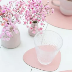 LindDNA Glass mat curve Rose- Til Det Dekkede Bordet