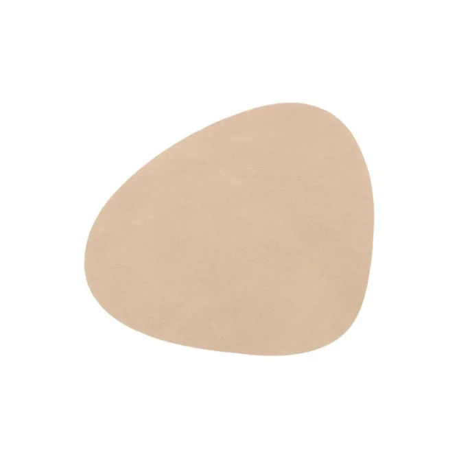 LindDNA Glass mat curve Sand- Til Det Dekkede Bordet