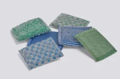 Hay Glitter Sponge 3 pk – Grønn- Til Kjøkkenbenken