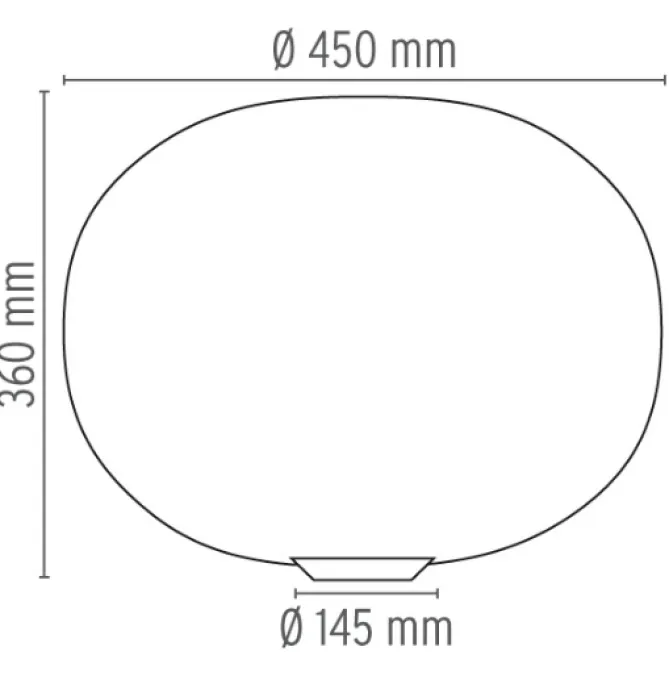 Flos Glo-Ball Basic 2- Gulvlampe|Bordlampe