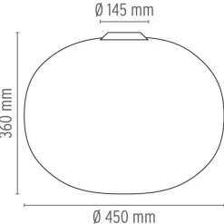 Flos Glo-Ball C2- Taklamper Og Plafond