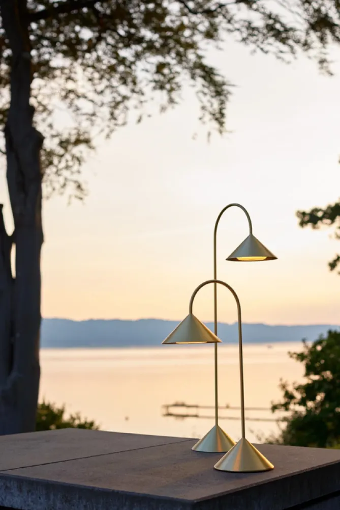FRANDSEN Grasp oppladbar H47- Utelamper|Bordlampe