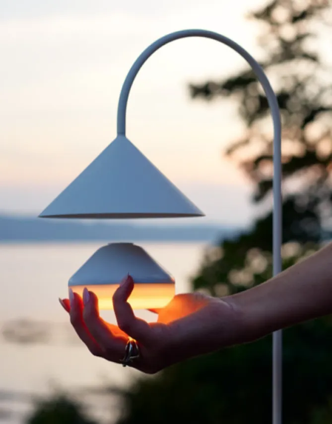 FRANDSEN Grasp oppladbar H47- Utelamper|Bordlampe