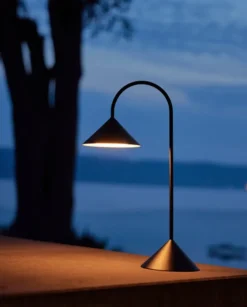 FRANDSEN Grasp oppladbar H72 -Sort- Utelamper|Bordlampe