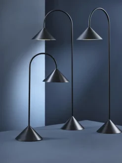FRANDSEN Grasp oppladbar H72 -Sort- Utelamper|Bordlampe