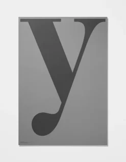 Grey Poster – Y- Bilder / Postere / Veggdecor