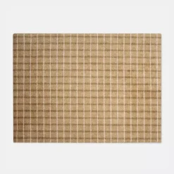 Heymat Grid Chocolate Strawberry 60×85- Gulvtepper