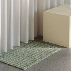 Heymat Grid Matcha Lemon 60x85cm- Gulvtepper