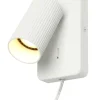 Nordesign Grooves K1 vegglampe -Hvit- Vegglampe