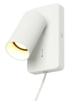 Nordesign Grooves K1 vegglampe -Hvit- Vegglampe