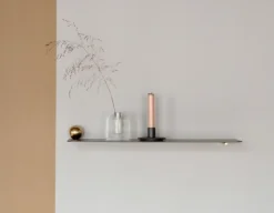 Ferm Living Hylle -Sphere Flying Shelf- Krom- Hyller Og Garderobe|Oppbevaring