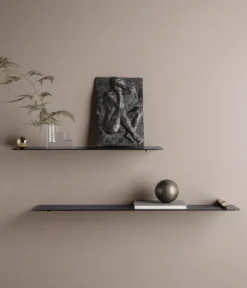 Ferm Living Hylle -Sphere Flying Shelf- Krom- Hyller Og Garderobe|Oppbevaring