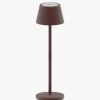 Nordesign Iris Mini bordlampe -Oppladbar, Sort / Rust- Utelamper|Bordlampe