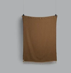 Ru00f8ros Tweed Isak Pledd – Chestnut- Pledd