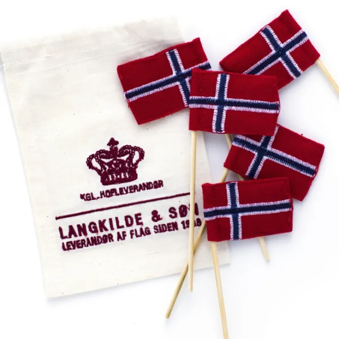 Langkilde & Su00f8n Kakeflagg – 5 stk- Til Det Dekkede Bordet|Accessories