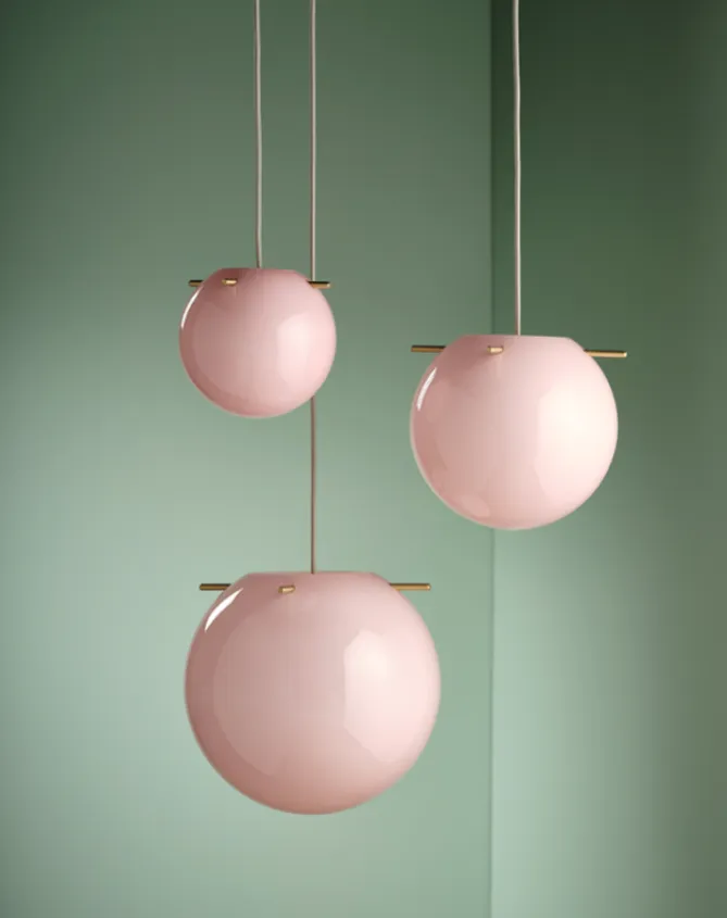 FRANDSEN Koi Pendel, Opal Rose- Taklamper Og Plafond