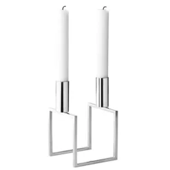 By Lassen Kubus Line – aluminium- Lysestaker / Lyslykter / Lys