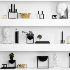 By Lassen Kubus T – aluminium- Lysestaker / Lyslykter / Lys