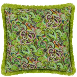 Designers Guild Leaf Glaze Emerald – pute- Puter