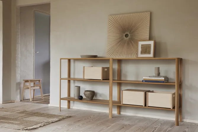 Form & Refine Leaf hylle 2×3- Hyller Og Garderobe