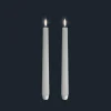 Uyuni Lighting LED kronelys 2 pk – Hvit 20cm- Lysestaker / Lyslykter / Lys