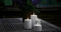Uyuni Lighting LED kubbelys -UTENDØRS 10,1×17,8cm- Lysestaker / Lyslykter / Lys