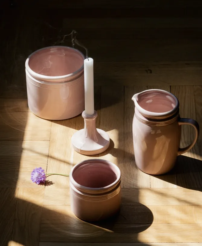 Und Legacy Krukke small, soft rose- Til Kjøkkenbenken