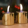 Tenderflame Lilly 2 pk – gold- Lysestaker / Lyslykter / Lys|Dekor