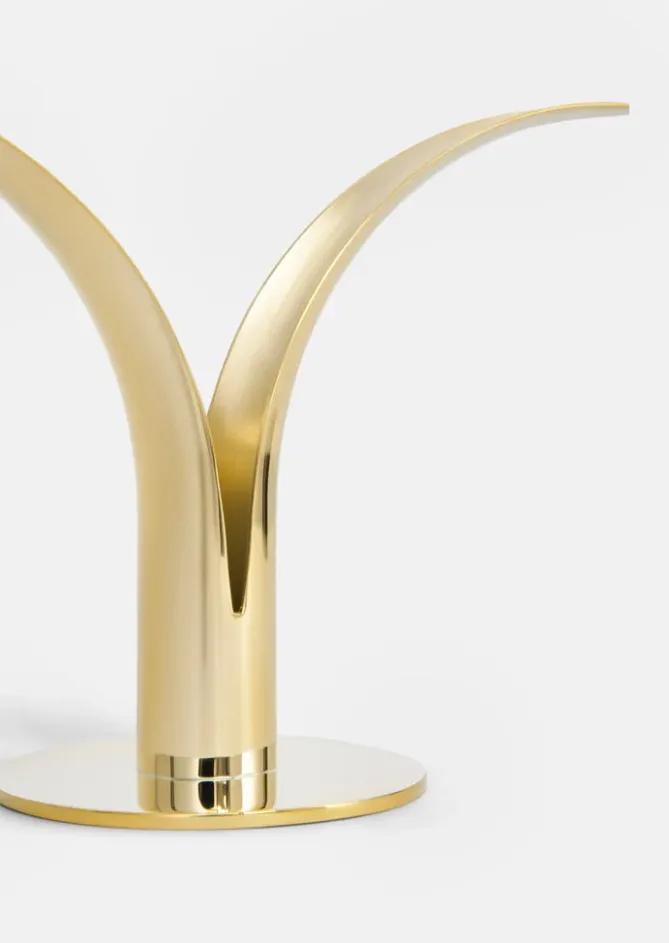 Skultuna Lily Lysestake -Messing- Lysestaker / Lyslykter / Lys