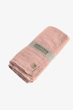 Lovely Linen Linduk -145×250 -Litchi- Til Det Dekkede Bordet