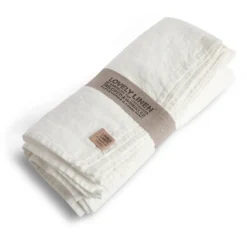 Lovely Linen Linduk -145 x 250 cm – Off White- Til Det Dekkede Bordet